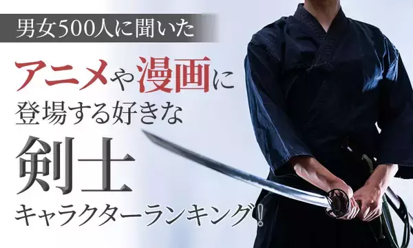 「剣士キャラクターランキング」1位は石川五ェ門　2位にロロノア・ゾロがランクイン