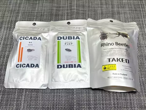 「覚悟して食べた昆虫食　セミ・ゴキブリ・カブトムシの中で一番おいしかったのは？」の画像