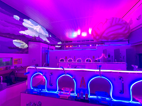 違和感満載のサイケな銭湯でほっこり入浴　蒲田で開催「脳汁銭湯」体験レポート