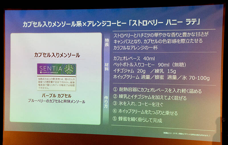 加熱式たばこ「SENTIA」と楽しむアレンジコーヒー　スーパーの材料で高級な味わい