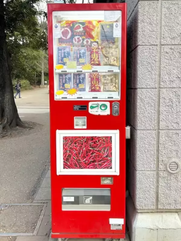 「井の頭公園で「死神大魔王」を発見！禍々しすぎる見た目の“激辛菓子”を実食」の画像