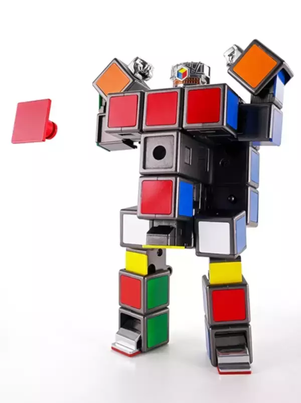 「ルービックキューブがロボットに変形！夢のコラボ「超合金 ルービックキューブ」誕生」の画像