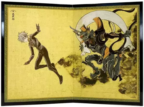 「「エヴァンゲリオン」と風神雷神図屏風が融合　全5種を7月17日発売」の画像