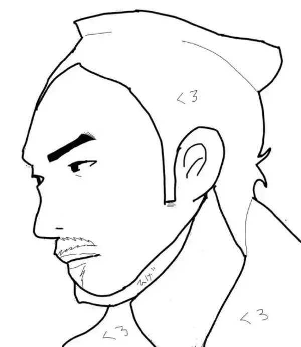 「小石で描かれる斬新ファンアート　映画「碁盤斬り」草彅剛の肖像を描く」の画像