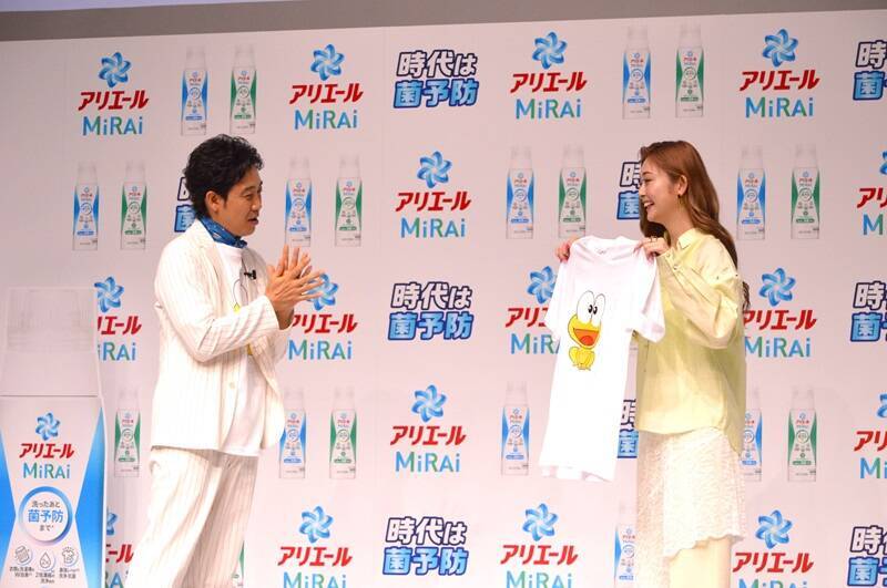 大泉洋が「アリエール MiRAi」発表会にゲスト登場　「洗い流したい過去」も告白