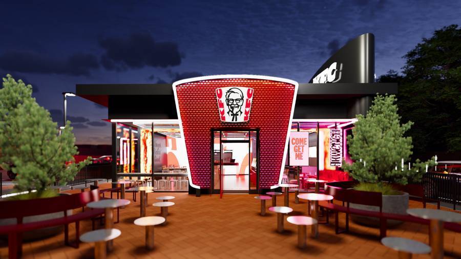KFCロゴの「手足に見える呪い」は解けるのか？　グローバル公式サイトでカーネルの進化が発表