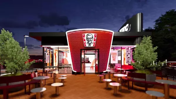 「KFCロゴの「手足に見える呪い」は解けるのか？　グローバル公式サイトでカーネルの進化が発表」の画像