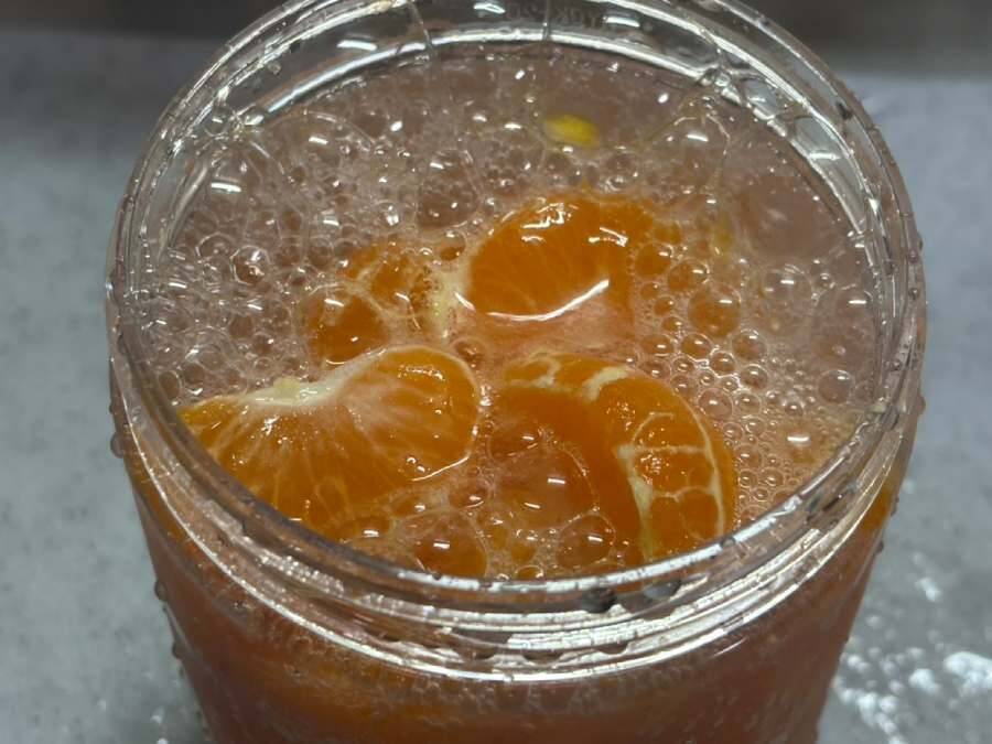 SNSでバズった「炭酸みかん」作ってみた　みかんがシュワシュワの新食感デザートに