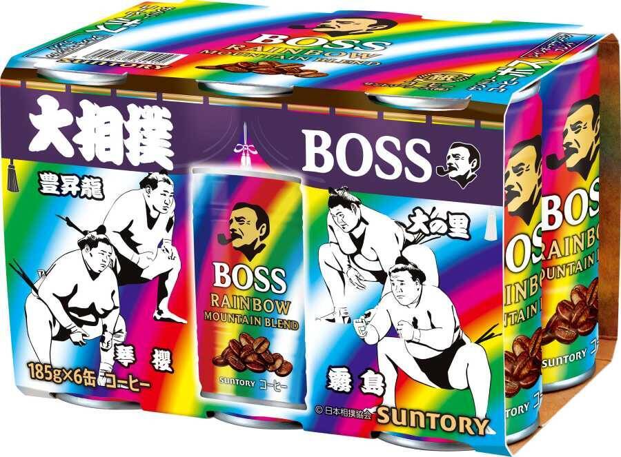 BOSSが大相撲とコラボ　「両国ブレンド」の微糖缶「土俵際の底力」発売へ
