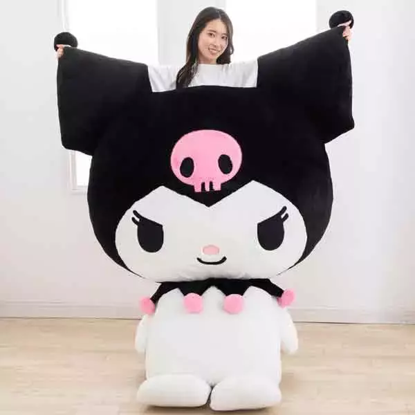 「サンリオのキャラクターたちが超特大クッションに　第1弾は「クロミ」と「KIRIMI ちゃん.」」の画像