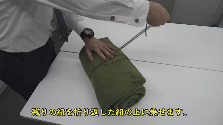 警視庁災害対策課が紹介　日常から災害時まで活用できる紐の結び方