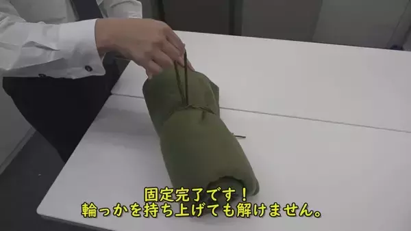 「警視庁災害対策課が紹介　日常から災害時まで活用できる紐の結び方」の画像