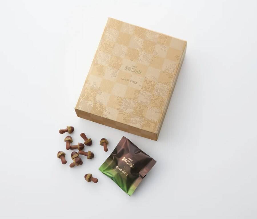 「きのこの山×クラブハリエ」「たけのこの里×シェ・シバタ」　催事で即完売のコラボチョコが全国展開へ