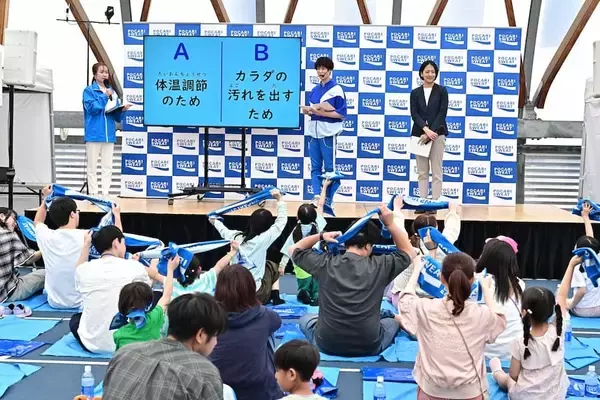 「「春の汗が夏の親子を強くする」暑くなる前からできる熱中症対策“カラダのなつじたく”」の画像