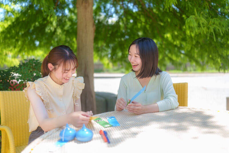 ニジゲンノモリで「スライム風鈴」作り体験が開催　短冊に「ホミロット4世」追加