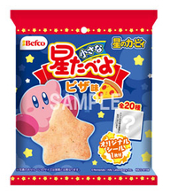 「星」つながりでコラボ！星のカービィ小さな星たべよ（ピザ味）」が発売　全20種類のオリジナルシール付