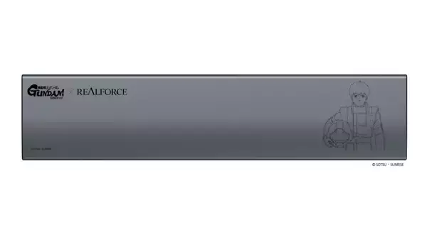 「東プレ「REALFORCE」がガンダムとコラボ　伊達じゃないゲーミングキーボード登場」の画像