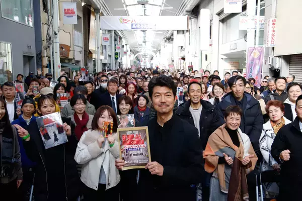 仲村トオルが清水に凱旋　映画「ビー・バップ・ハイスクール」40周年イベント開催