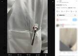 「医療従事者あるある？胸ポケット上のボールペン跡に他業種からも共感の声続々」の画像2