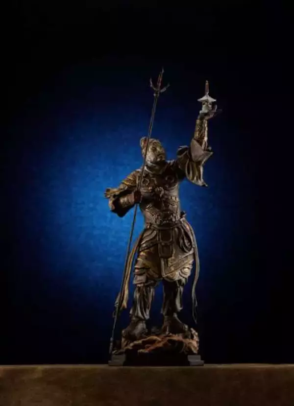 「海洋堂の超絶造形「仏像」シリーズ第二弾「四天王像 多聞天」が予約受付開始」の画像