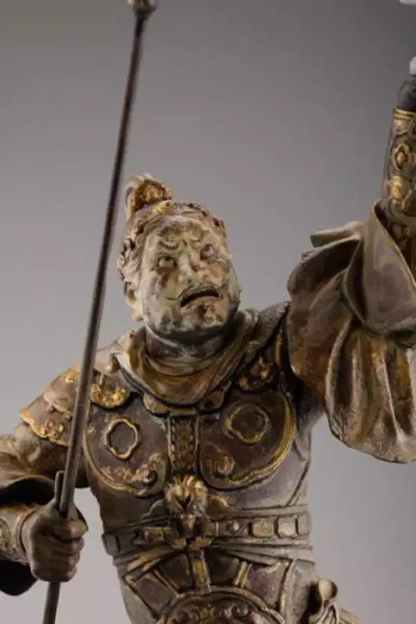 「海洋堂の超絶造形「仏像」シリーズ第二弾「四天王像 多聞天」が予約受付開始」の画像