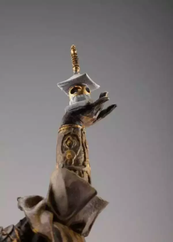 「海洋堂の超絶造形「仏像」シリーズ第二弾「四天王像 多聞天」が予約受付開始」の画像