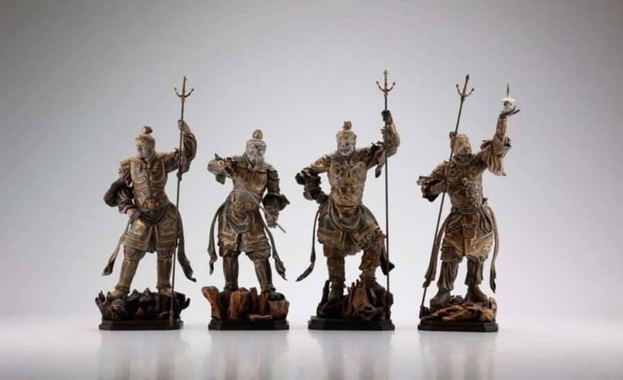 海洋堂の超絶造形「仏像」シリーズ第二弾「四天王像 多聞天」が予約受付開始