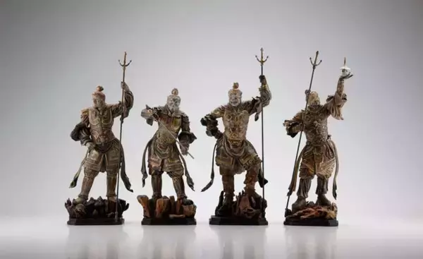 「海洋堂の超絶造形「仏像」シリーズ第二弾「四天王像 多聞天」が予約受付開始」の画像