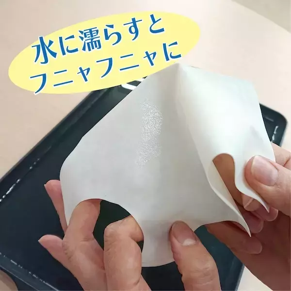 「濡れるとフニャフニャ→乾くとカチカチ　創作の幅を広げる「ミスティックペーパー」の魅力」の画像