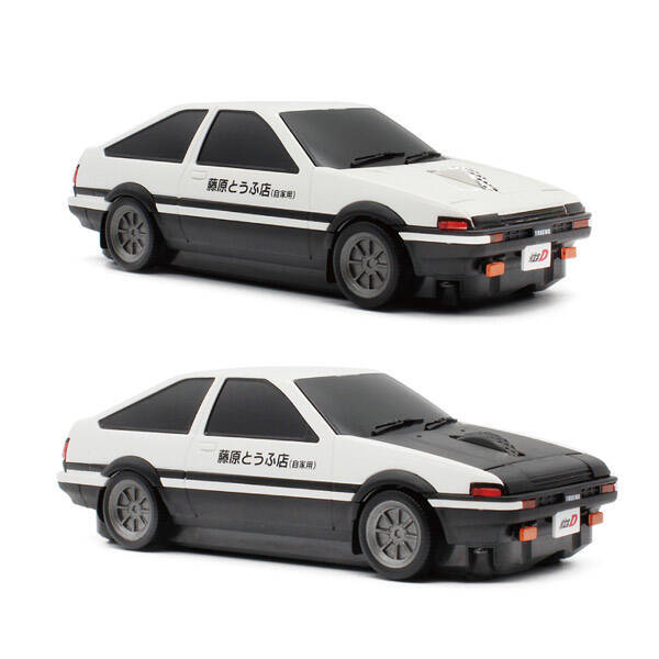「頭文字D」AE86マウスが刷新　リトラクタブルライト開閉ギミック搭載モデルが予約開始