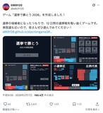 「AIより多く議席を獲れ！ゲーム「選挙で勝とう 2026」で架空の選挙戦を擬似体験」の画像1