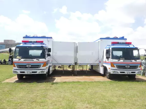 「消防車も自衛隊車もNERVも！　防災車両がずらり「ぼうさいモーターショー2025」10月26日開催」の画像