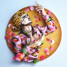 まさに黄金体験……ジョジョ第5部「ジョルノ」の立体クッキー