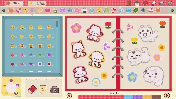 1000種以上のシール＆交換要素も　シール手帳ゲーム「Sticker DECO」Steamページ公開