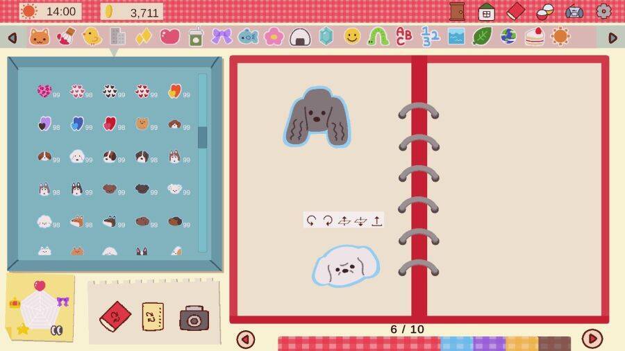 1000種以上のシール＆交換要素も　シール手帳ゲーム「Sticker DECO」Steamページ公開