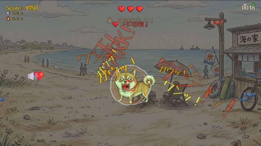 マイクに向かって「ワン！」で対戦　異色すぎる1v1ゲーム「ワンワンバトル」Steamで早期アクセス開始
