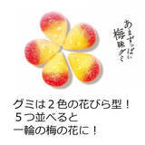 「小梅ちゃんの恋心を表現、梅の花びら型「小梅グミ」が春一番に新登場」の画像3