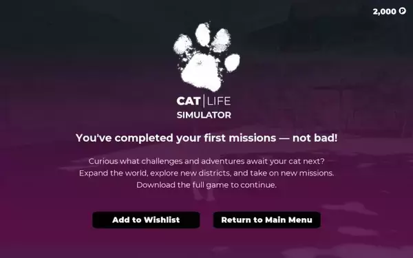 「「夢にまで見たゲーム」と海外で話題　猫視点シム「Cat Life Simulator」体験版を遊んでみた」の画像