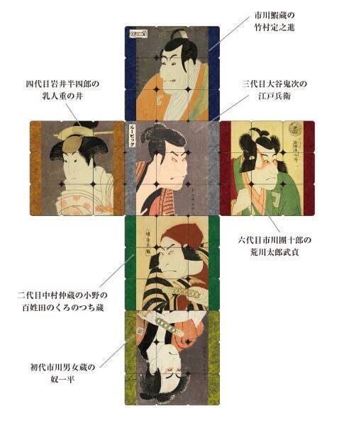 日本美術を回して楽しむ　伝統芸術とコラボしたルービックキューブ第2弾が登場