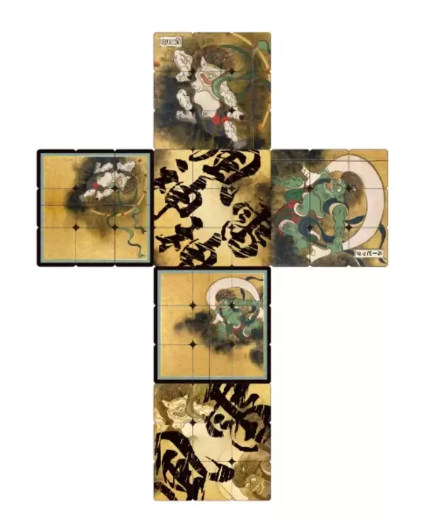 「日本美術を回して楽しむ　伝統芸術とコラボしたルービックキューブ第2弾が登場」の画像