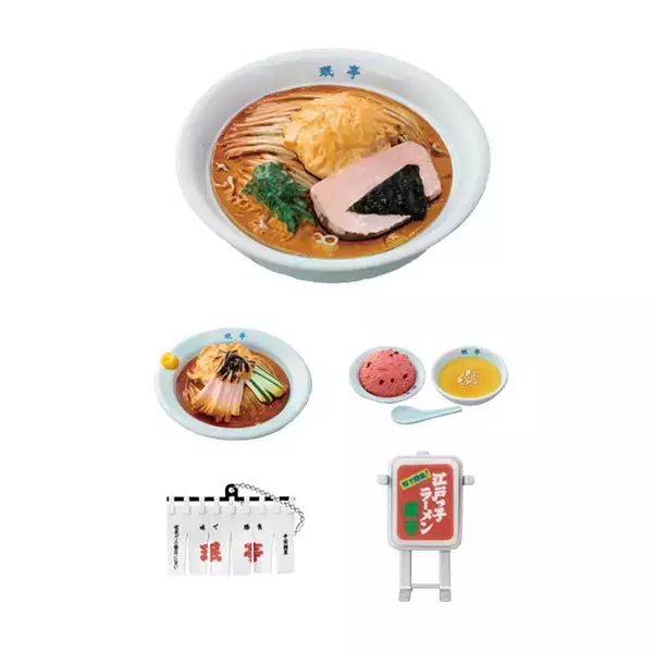 「下北沢の町中華「珉亭」のフィギュア発売　名物「ピンクチャーハン」や店の看板など再現」の画像