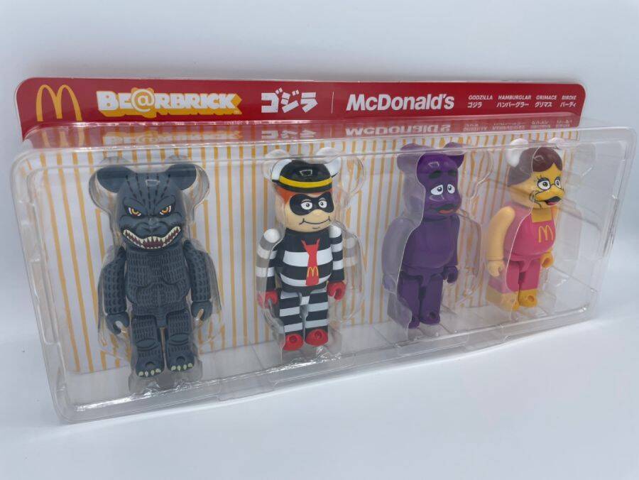 ゴジラVSマクドナルドBE@RBRICK」現物レビュー！ヴィンテージ感 