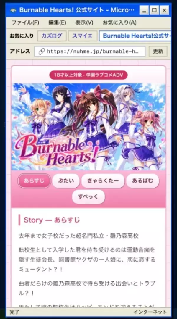 「「2004年の攻略Wiki」「隠しBBS」を探索…エモくて不気味なメタホラー「Burnable Hearts！」が狂ってる」の画像