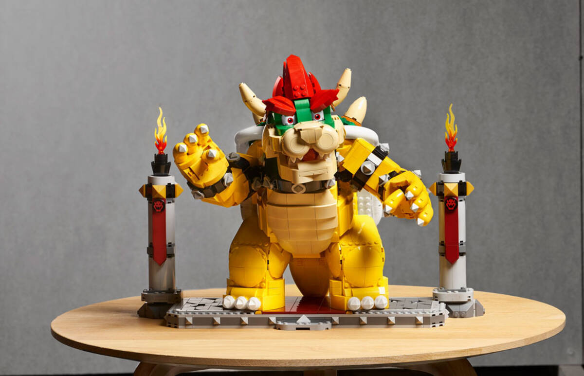 大人向け レゴスーパーマリオ 大魔王クッパ が発売 炎の球発射機能が搭載 22年9月11日 エキサイトニュース