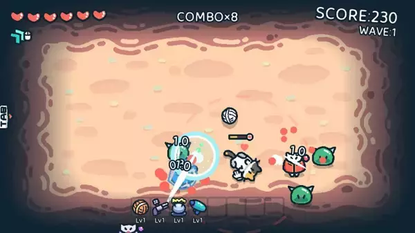 猫をなでて敵を駆逐せよ　異色の2D弾幕シューティング「なでねこ」が2026年発売