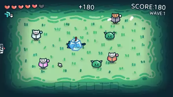 「猫をなでて敵を駆逐せよ　異色の2D弾幕シューティング「なでねこ」が2026年発売」の画像