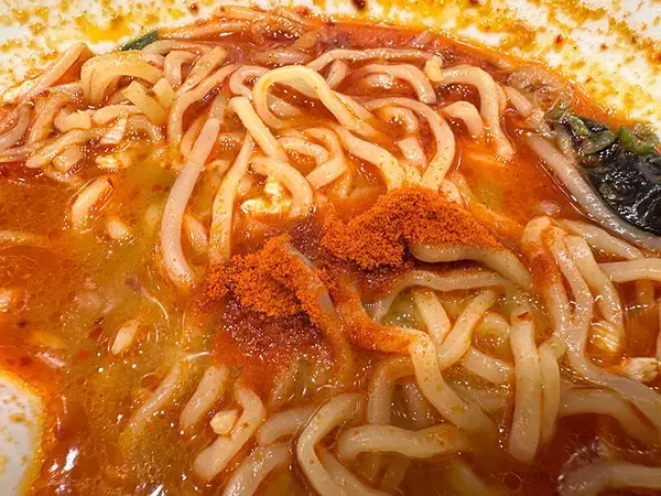 「幸楽苑史上最辛と噂の「会津レッド」実食　刺激以上に楽しさ感じる一杯」の画像