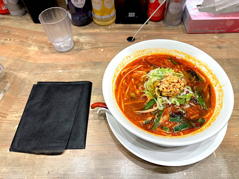 幸楽苑史上最辛と噂の「会津レッド」実食　刺激以上に楽しさ感じる一杯