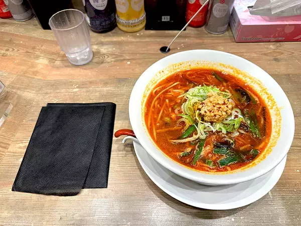 「幸楽苑史上最辛と噂の「会津レッド」実食　刺激以上に楽しさ感じる一杯」の画像