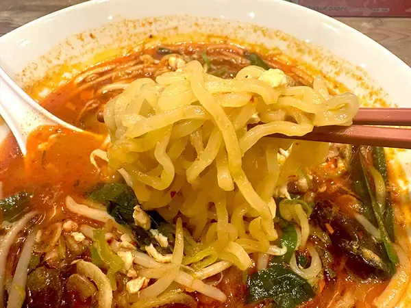 「幸楽苑史上最辛と噂の「会津レッド」実食　刺激以上に楽しさ感じる一杯」の画像